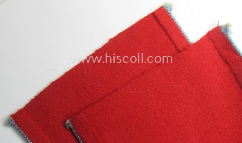 N.S.D.A.P.-type, smooth-woolen-based armband (ie. 'Armbinde für Politischen Leiter') as was intended for usage by an: 'N.S.D.A.P. Politische-Leiter Anwärter'