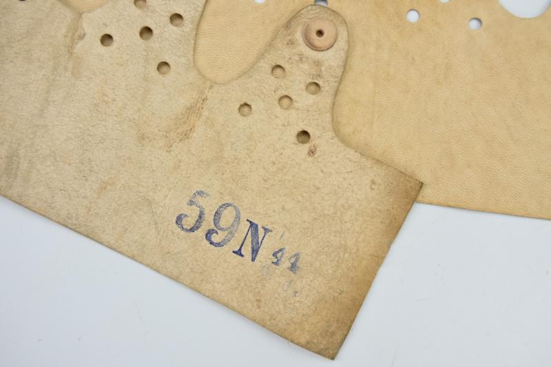 German WH M42 Helmet Liner Leather
