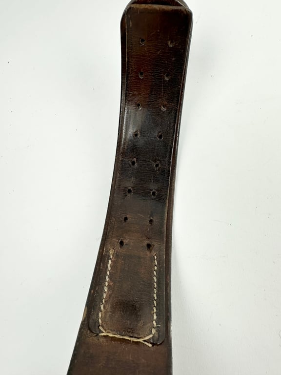 WW2 German Leather belt "C.T.D."D.R.G.M.