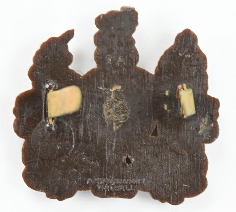 British WW2 General Service Corps Economy Cap Badge