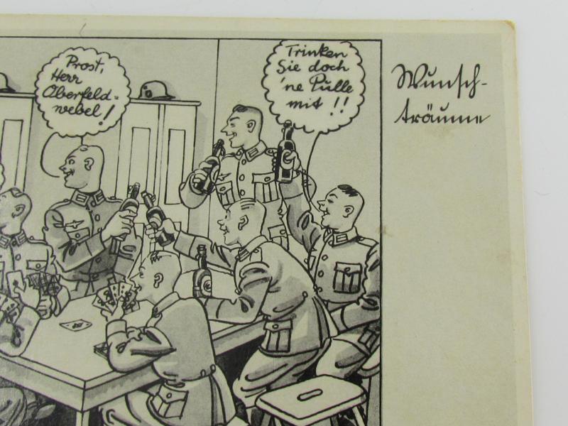 Third Reich era 'Barlog' Postcard