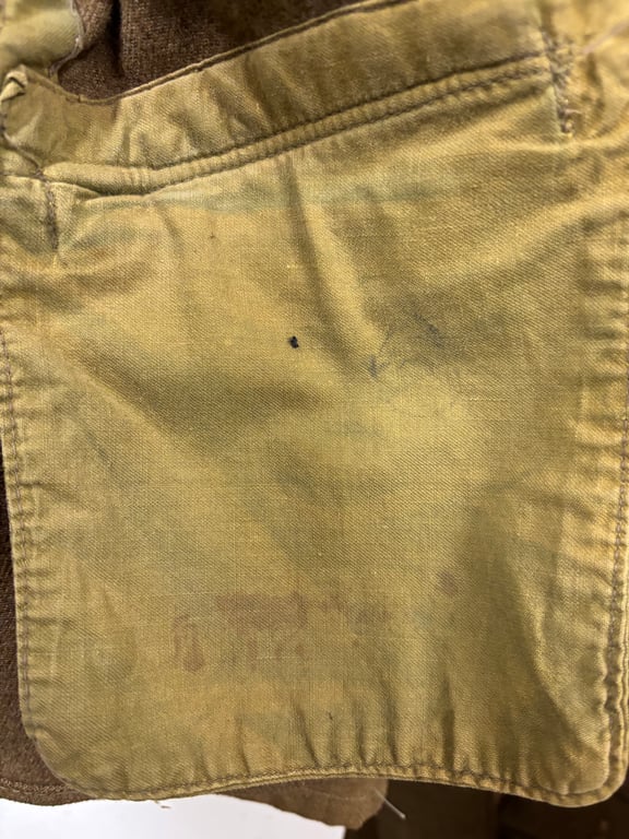 Canadian Made 1902 Pattern Jacket Dated 1918