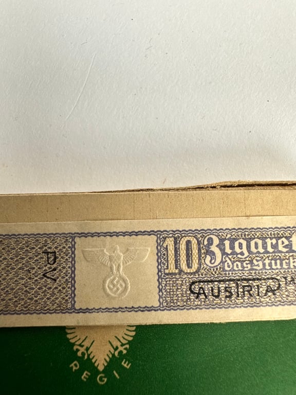 WW2 German "Memphis cigaretten"