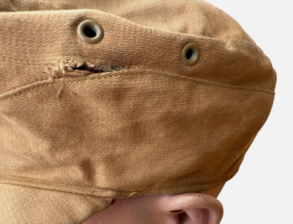 Kriegsmarine Tropical Field Cap (Tropenfeldmütze) – 'BAW' Marked