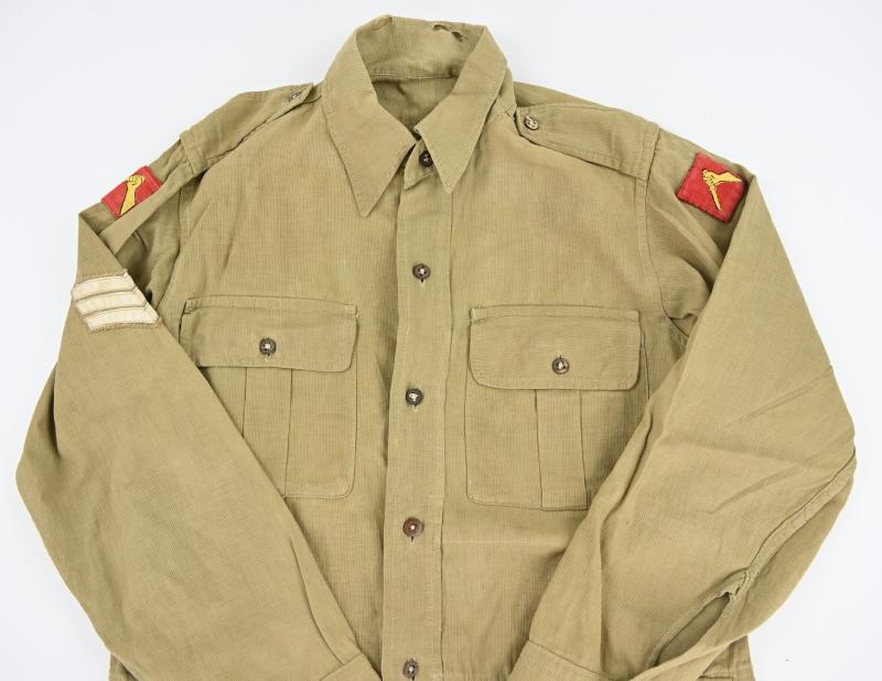 British WW2 KD Indian 19th Division Tunic