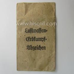 WH (Luftwaffe), typical 'Zellstoff'-based (and neatly 'Arno Wallpach...
