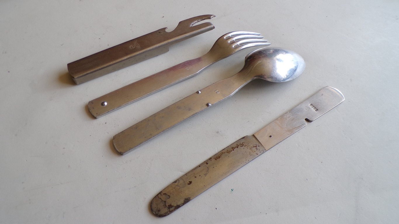 Wehrmacht "Klaue" Patent Field Cutlery Set