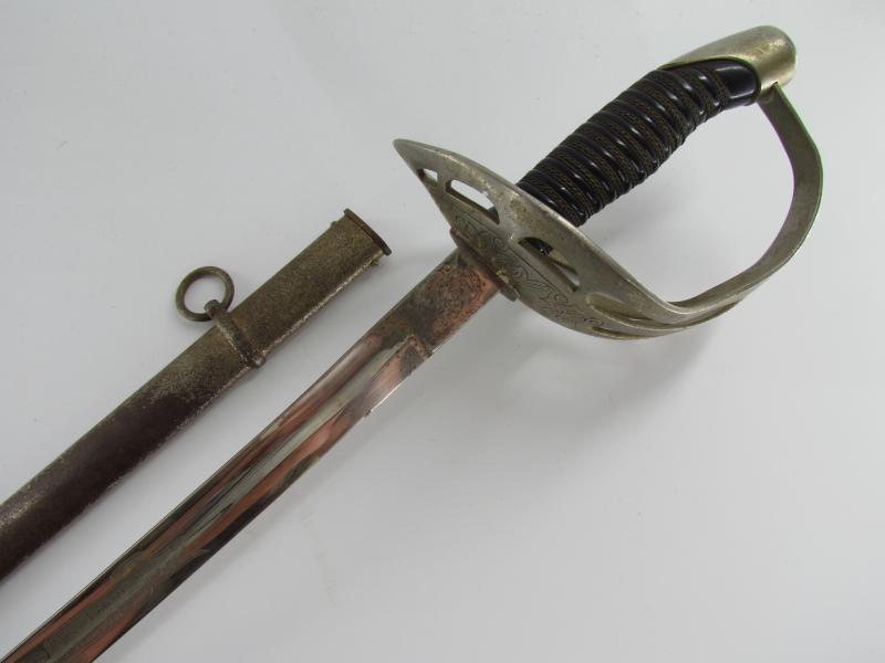 A German-Made Dutch Model 1895 Officers Cavalry Sword