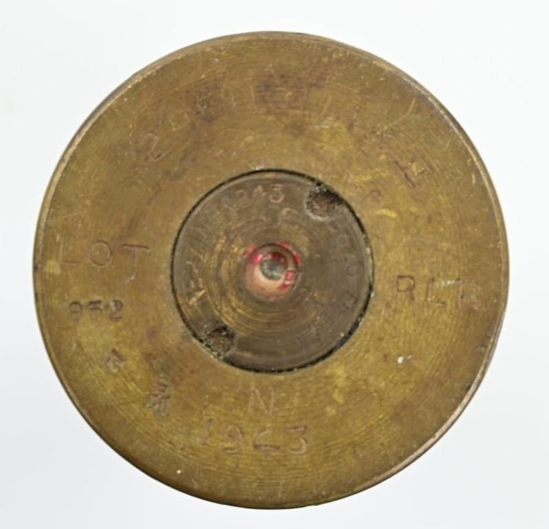 British Navy WW2 2Pds No1 MK2 Shell