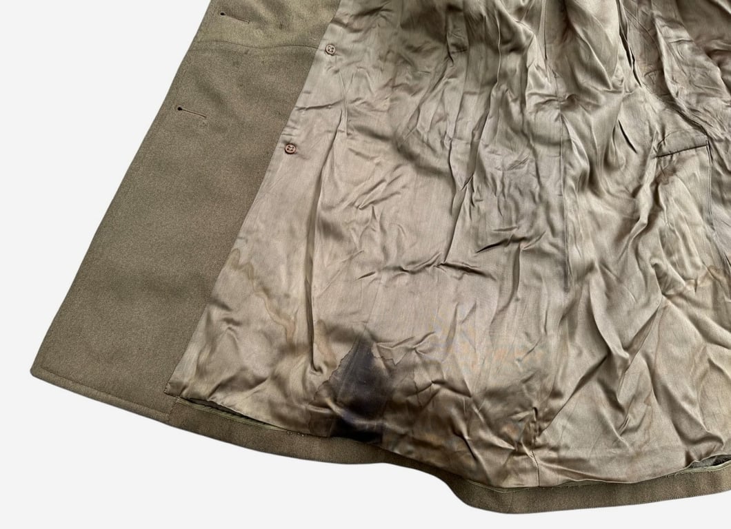 U.S. WWII Army Short Overcoat (Mackinaw Type) – Dated 1942