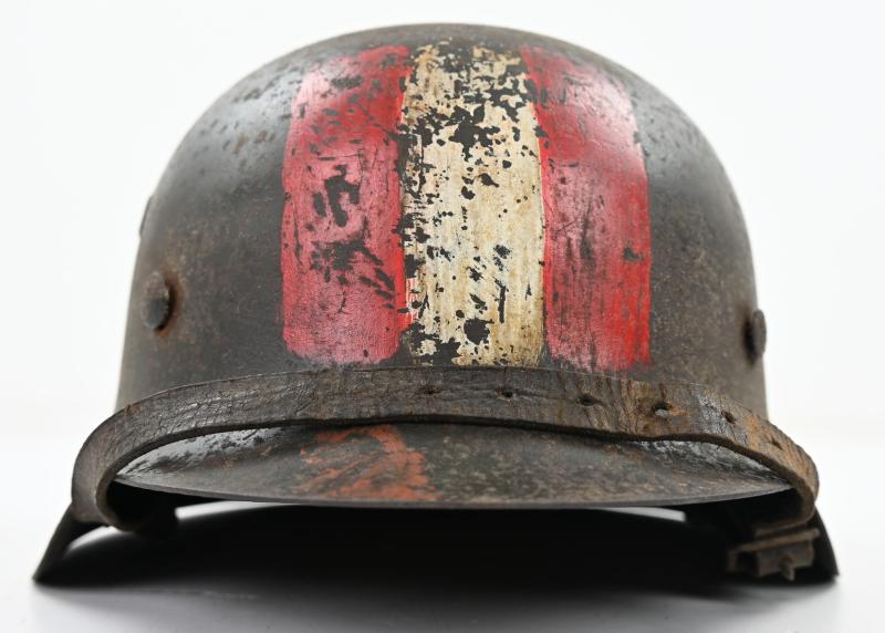 German WH M42 ND Combat Helmet 'Austrian Resistance'