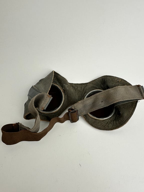 Wehrmacht leather Dust Goggles
