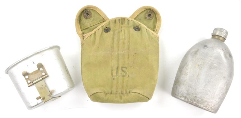 US WW2 M-1910 Canteen British Made