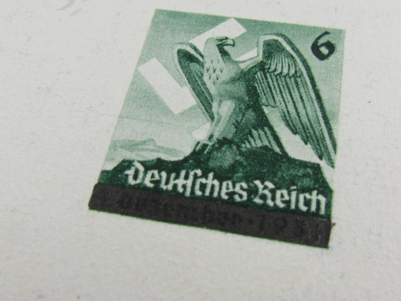 Postcard : 'Wir danken unserm Führer'