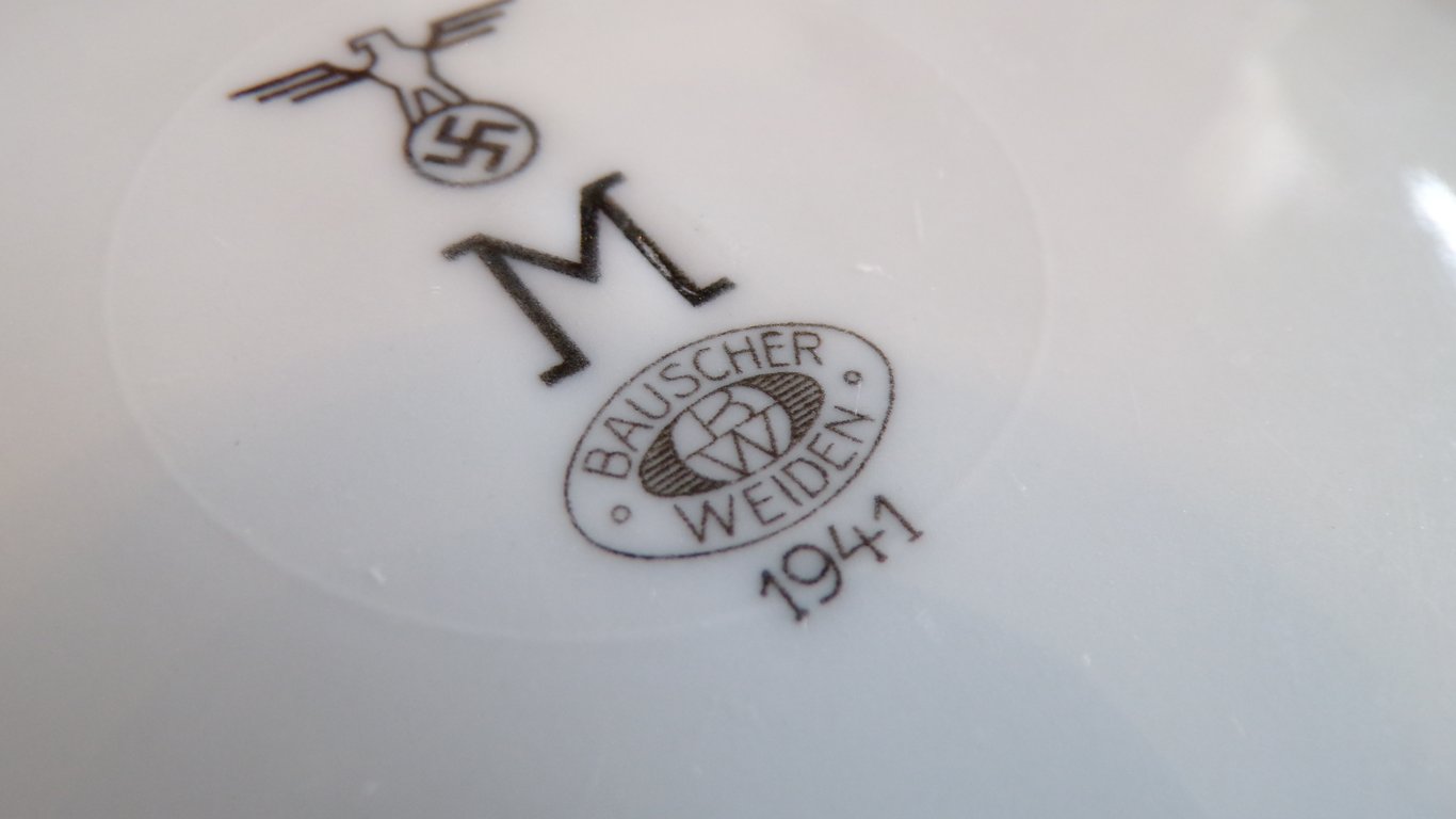 Kriegsmarine mess soup plate 1939