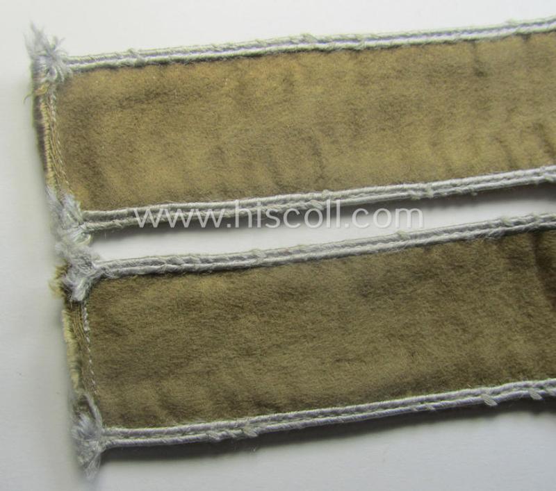 WH cuff-title (ie. 'Ärmelstreifen') entitled: 'Afrika' (being a totally non-shortened example that comes in an overall very nice- (ie. issued and clearly worn ie. once tunic-attached-), condition