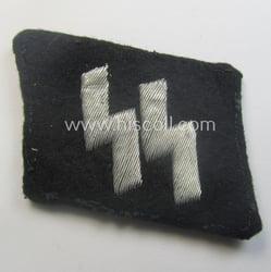 Superb - rarely encountered and neatly hand-embroidered! -...