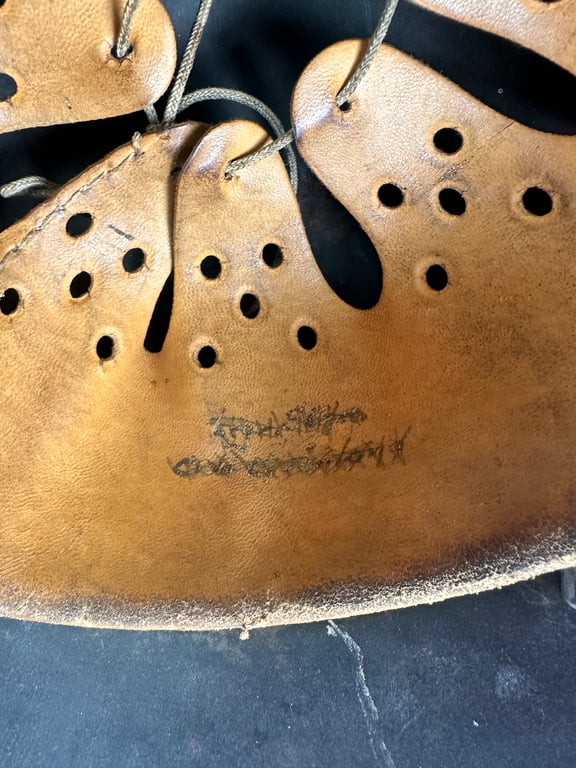 EX SD SS Helmet Named "SS mann Franeh Yrgen"