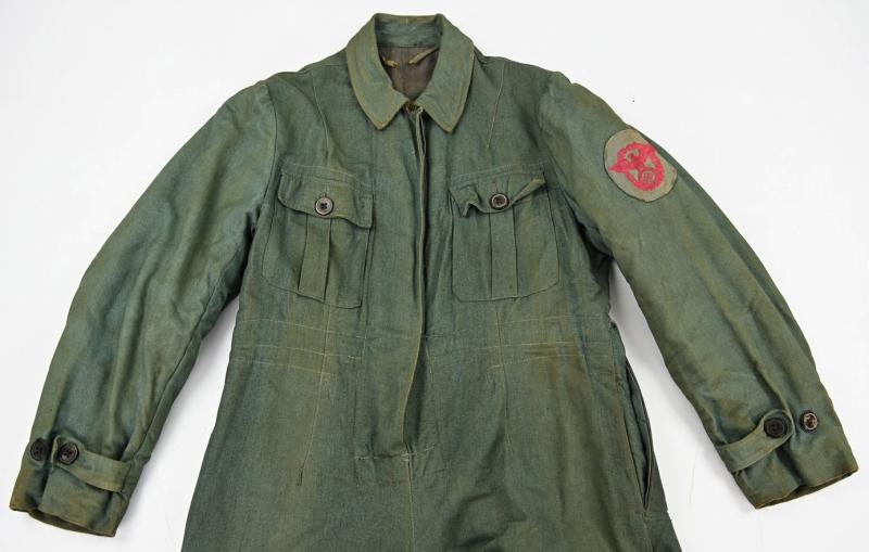 German Third Reich Fire Police Coverall