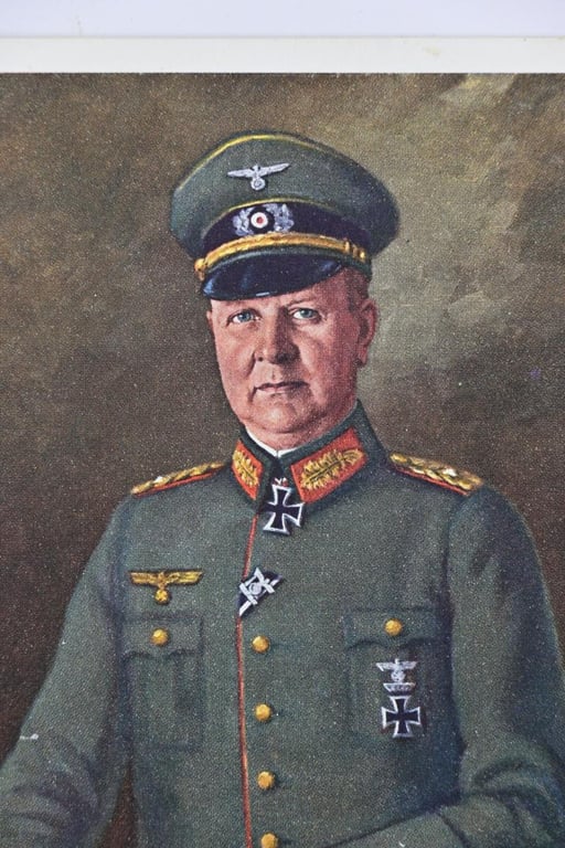 German WH Postcard 'Adolf-Friedrich Kuntzen'