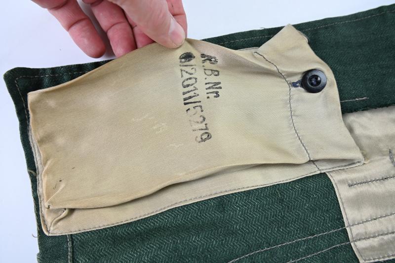 German WH M43 HBT Combat Tunic