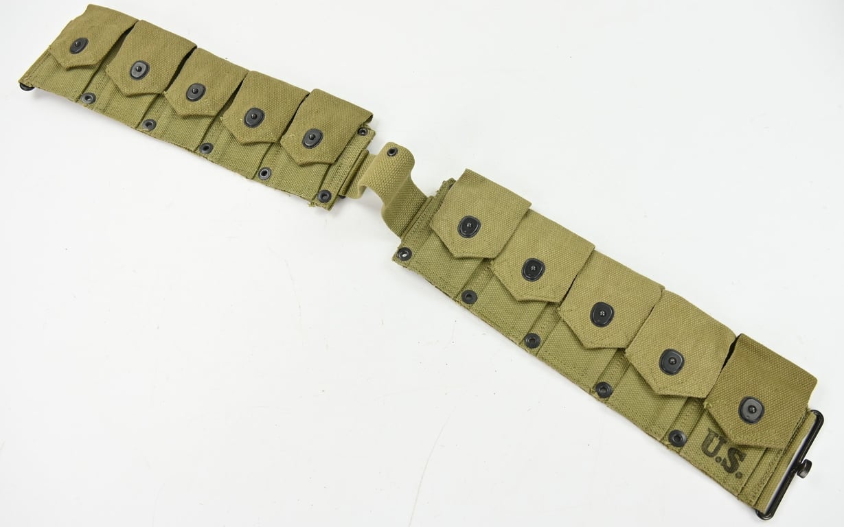 US WW2 M1 Garand Ammo Belt 1943