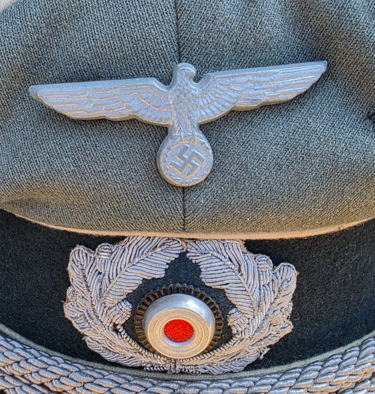 Infanrty Officers Visor Cap