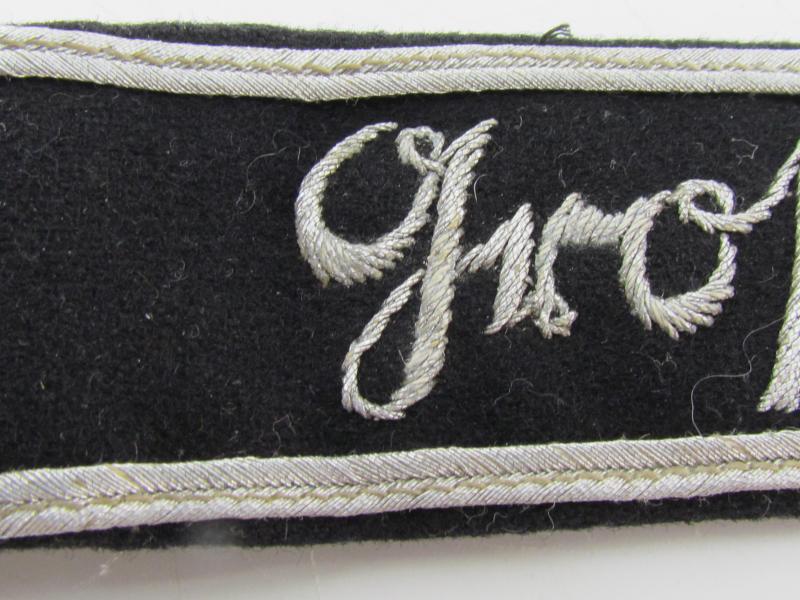 Wehrmacht “Gross Deutschland” Officers Cufftitle