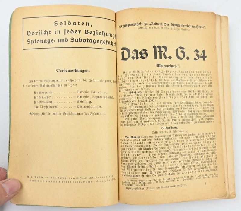 German WH Handbook "Reibert"