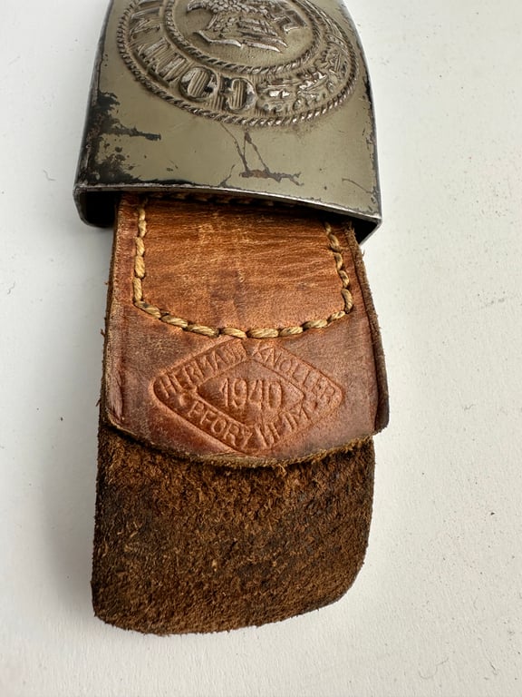 Wehrmacht Heer Belt buckle 1940