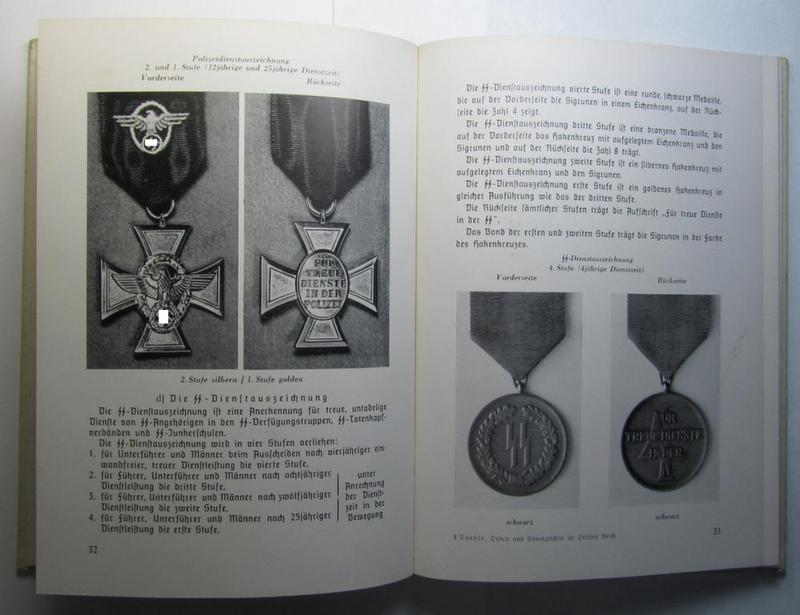 Attractive - and sought-after! - period reference-work entitled: 'Die Orden und Ehrenzeichen des Gross-Deutschen Reichs' by Dr. Heinrich Doehle, being an: '1939'-dated edition that comes in an overall very nice condition