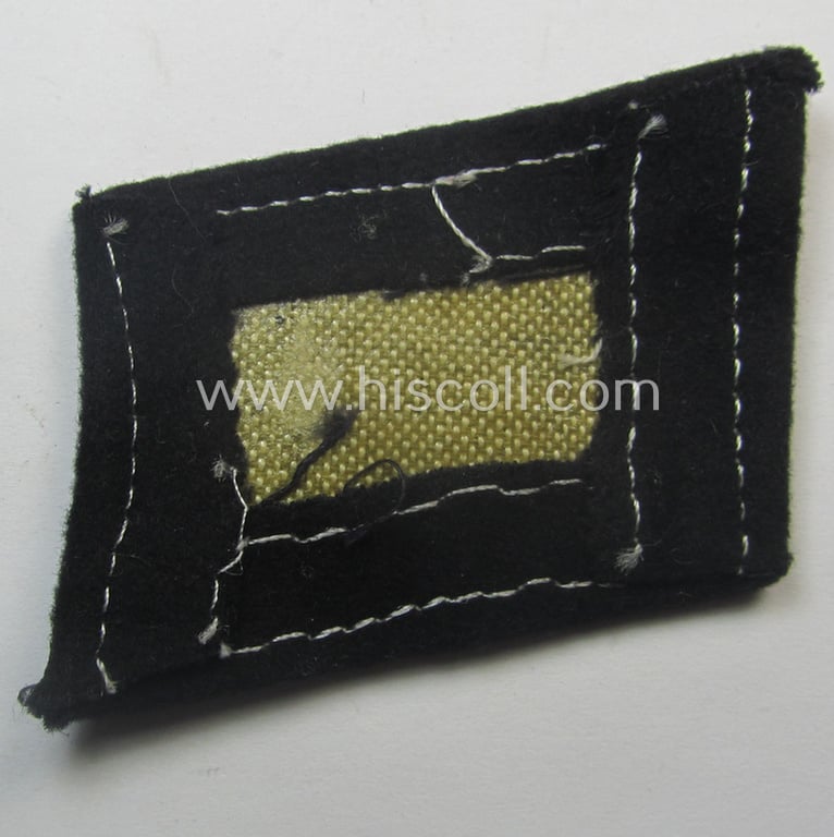 Waffen-SS, EM- (ie. NCO-) type collar-tab : '29. SS Waffen-Gren. Div.' ('Italienische Nr. 1' or: 'Legione SS Italiana')