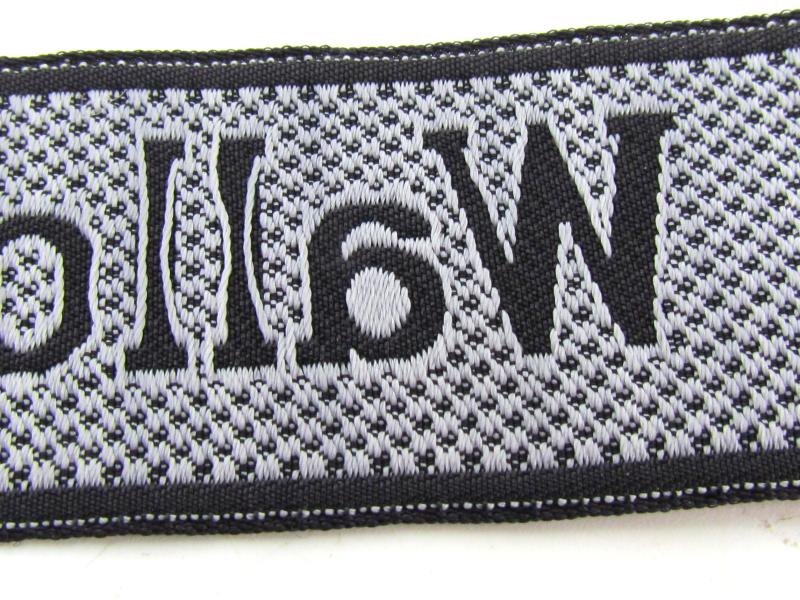 Waffen SS "Wallonien" BeVo Cufftitle