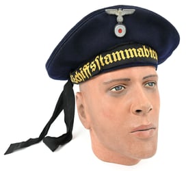 German KM Tellermütze 'Nordsee'
