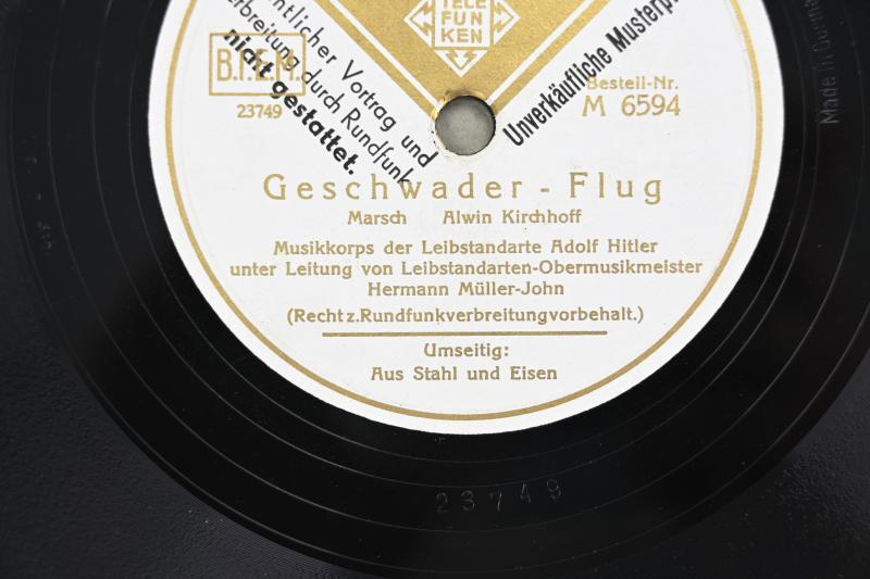 German 'Leibstandarte Adolf Hitler' Music Record