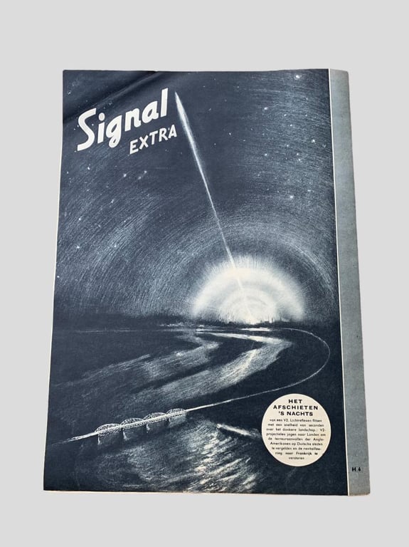 German WWII Magazine 'Signal Extra' V2
