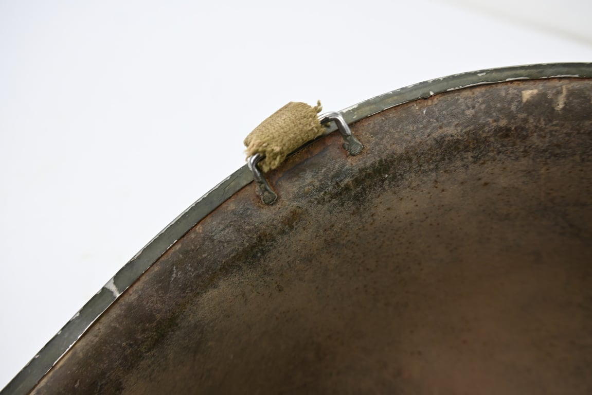 US WW2 M1 Fixed Bale 4-Panel Medic Helmet