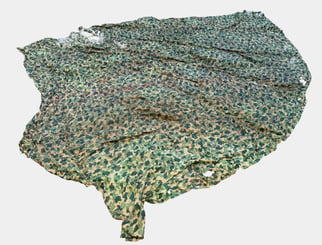 US WWII T5 Parachute Silk