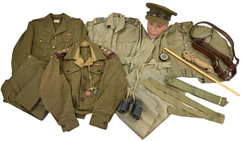 British WW2 Royal Artillery Grouping Major B.Hodgson