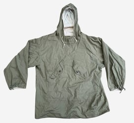U.S. WWII reversible snow camouflage anorak/parka.