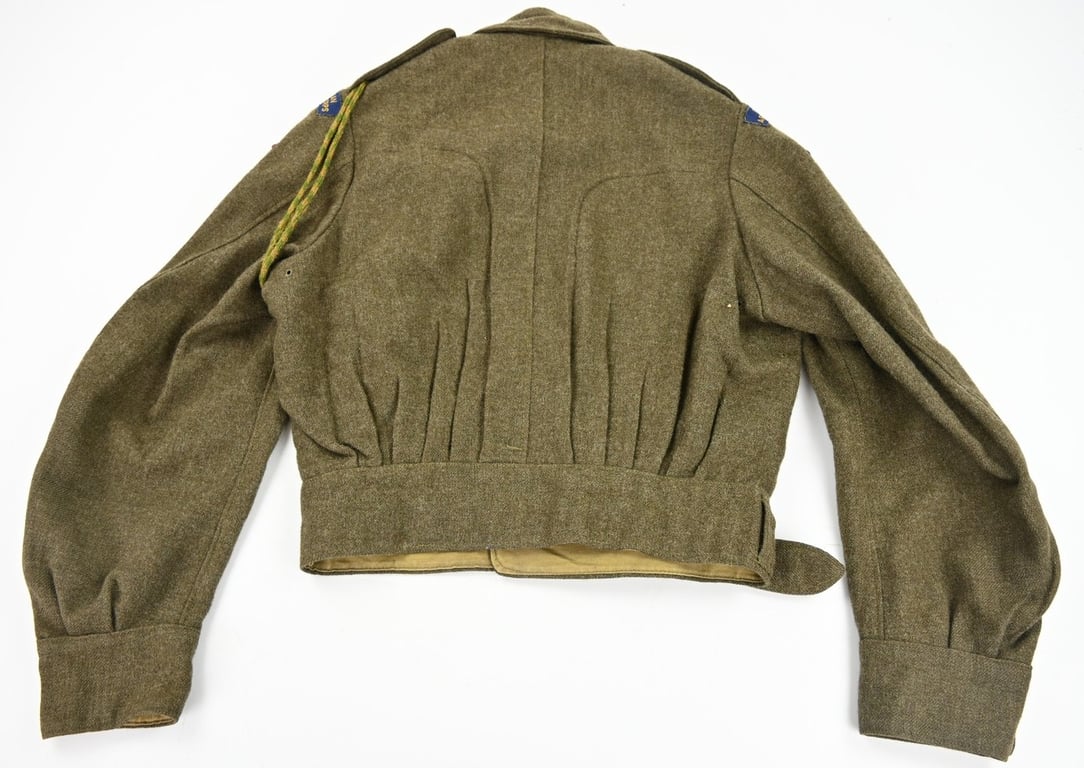 Canadian WW2 Battle Dress RCASC