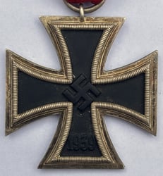 Iron Cross Second Class "52" Gottlieb & Wagner