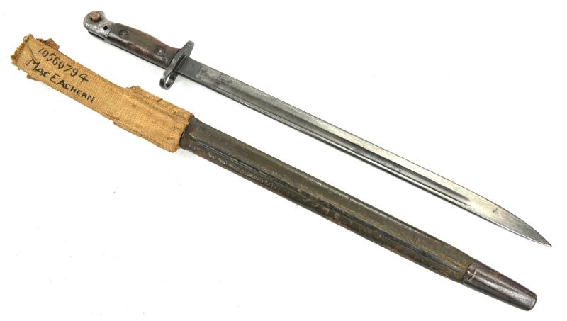 British M-1907 SMLE Bayonet with Frog