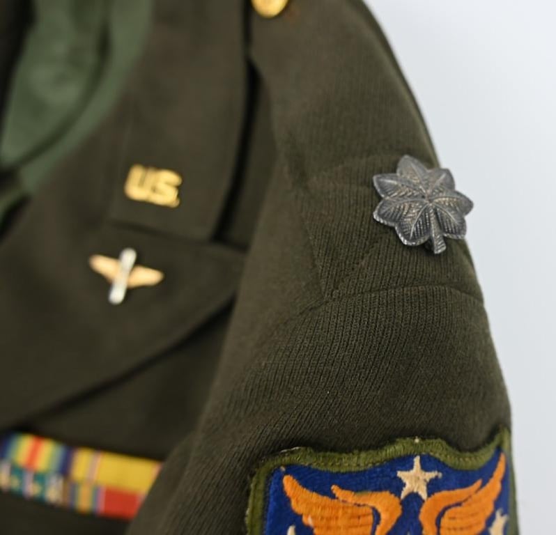 USAAF WW2 LTC 4-pocket officer tunic 8th Air Force
