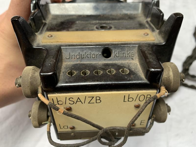 German WW2 Bakelite Desk Rotary Telephone -1937-