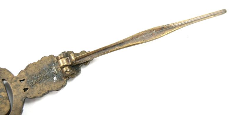 German LW Bomber Clasp in Bronze
