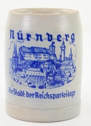 German Third Reich Mug 'Reichsparteitag Nurnberg'