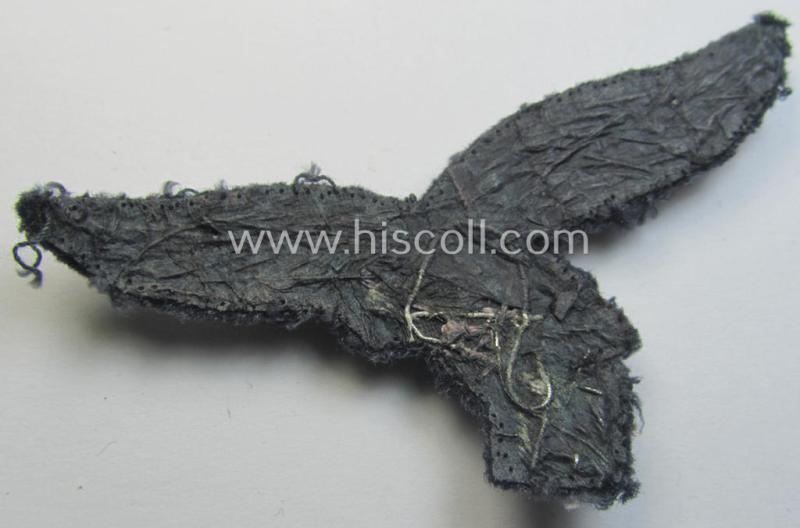 WH (LW) officers'- (evt. NCO-) type, hand-embroidered breast-eagle (ie. 'Brustadler für Offiziere der LW')