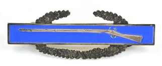 US WW2 CIB Badge