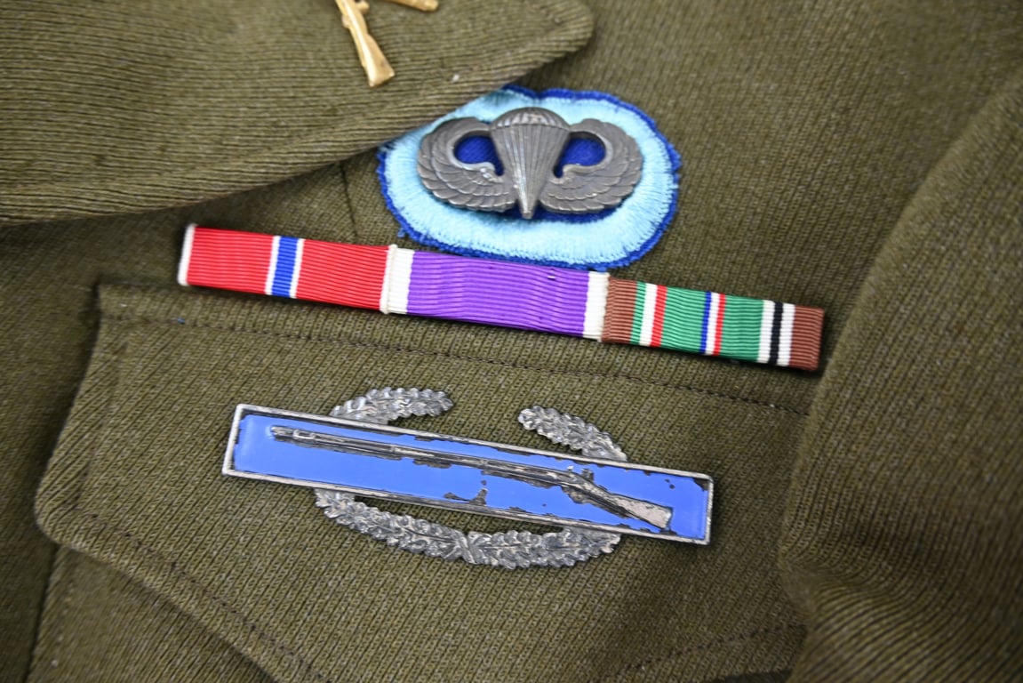 US WW2 XVIII Airborne Corps Ike Jacket